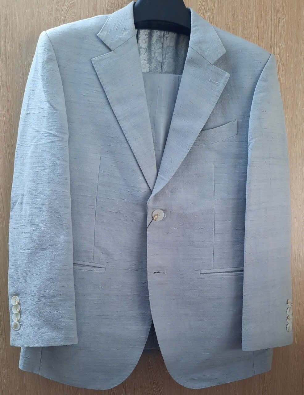 Silk Suit Pants Grey (SSP-GR)